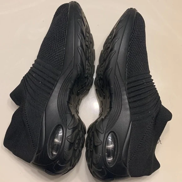 Slow Man Women’s walking shoes, athletic sock shoes, size 10, black - Picture 5 of 9